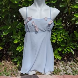 90s Victoria's Secret Chiffon Chemise Nightie